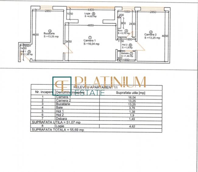 P4604 Apartament cu 2 camere, zona Gheorghe Lazar - 10