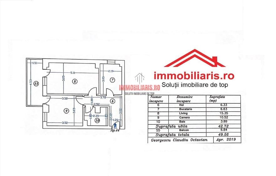 T.Pallady-Parcul Teilor - Parcare Subterana - Mobilat si Utilat - 1