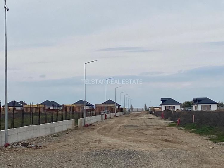 De vanzare 3 loturi teren 1200 mp total (306 mp drumuri de acces), Tunari, Ilfov - 3