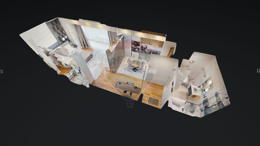 Studio premium în Aparthotel Luxury One66 | Vedere superbă spre Tâmpa - 13