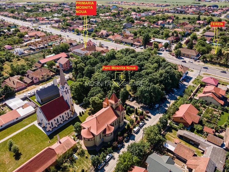 1267mp | Teren central Mosnita Noua | acces direct la DJ(4benzi) - 6