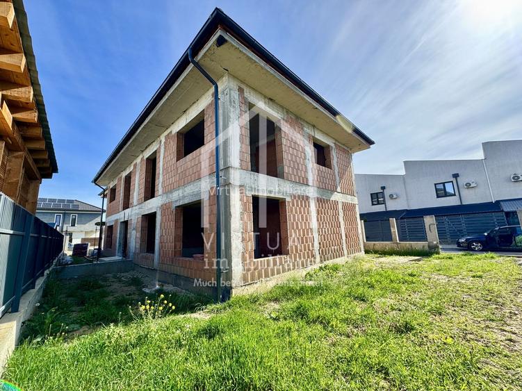 Duplex la rosu cu 4 camere, 117mp utili,  230mp teren, Selimbar - 2