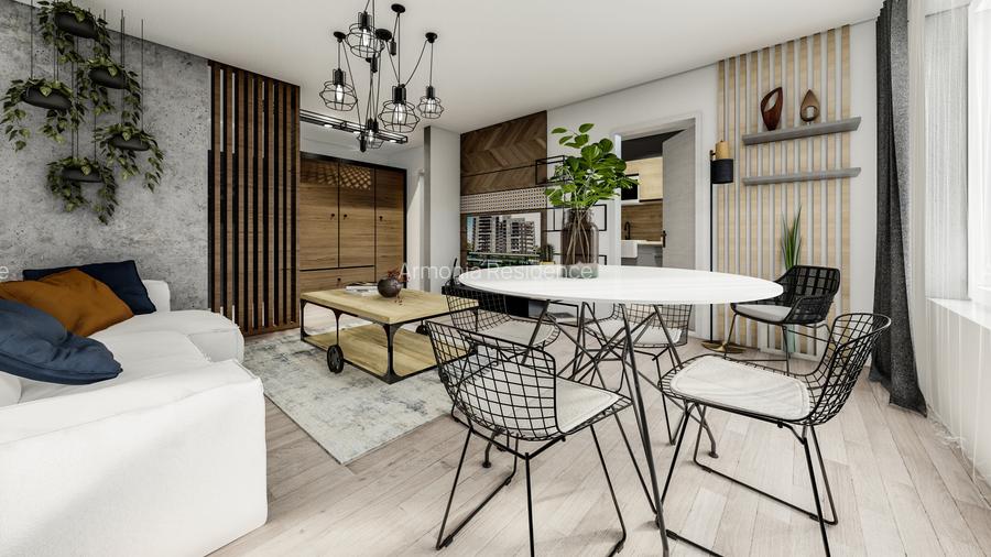 Garsonieră Decomandata de 45,80 mp utili- langa Mall Coresi - ARMONIA RESIDENCE - 7