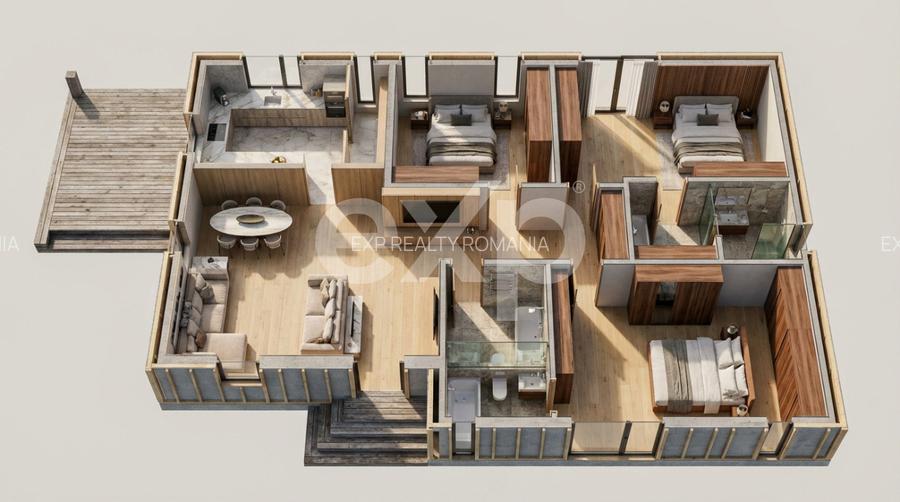 Casa individuala 4 camere langa PADUREA Trivale | Teren 540 mp | TVA inclus - 7