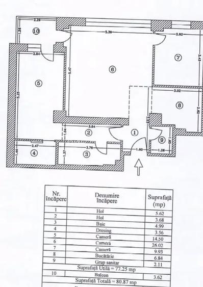 Apartament 3 camere, mobilat, Privighetorilor Băneasa - 16