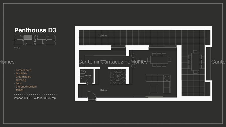 8 Penthouse/ Duplex pe 2 niveluri et. 3+4 cu 3& 4 camere CC Homes/www.cchomes.ro - 5
