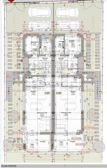 De vanzare casa tip duplex cu priveliste cartier Voronet Iris - 1