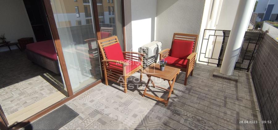 Apartament 1 camera, 37 mp, centrala proprie, Timisoara, zona Braytim - 6