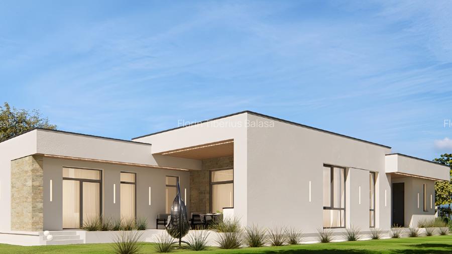 Teren 666 mp Serena Moșnița + proiect vilă modernă 223 mp | Utilități | Asfalt - 4