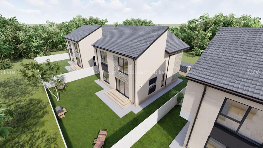 Vile individuale moderne – Living spectaculos  pe două niveluri - 10