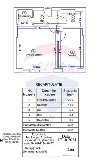 INCHIRIERE Apartament 2 camere/loc parcare Ivory Pipera - 16