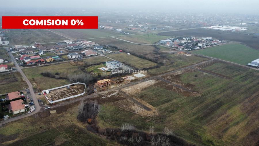 Comision 0% Parcele teren cu toate utilitatile si asfalt - Mosnita  - 5