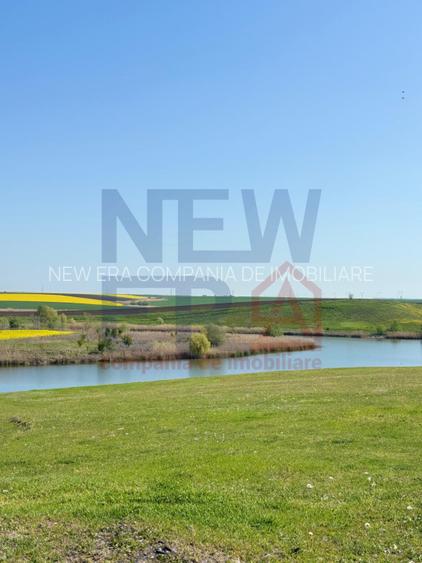 Teren 1926 mp Gostilele - Vedere Lac - 109m deschidere(2 strazi) - Fundulea   - 14