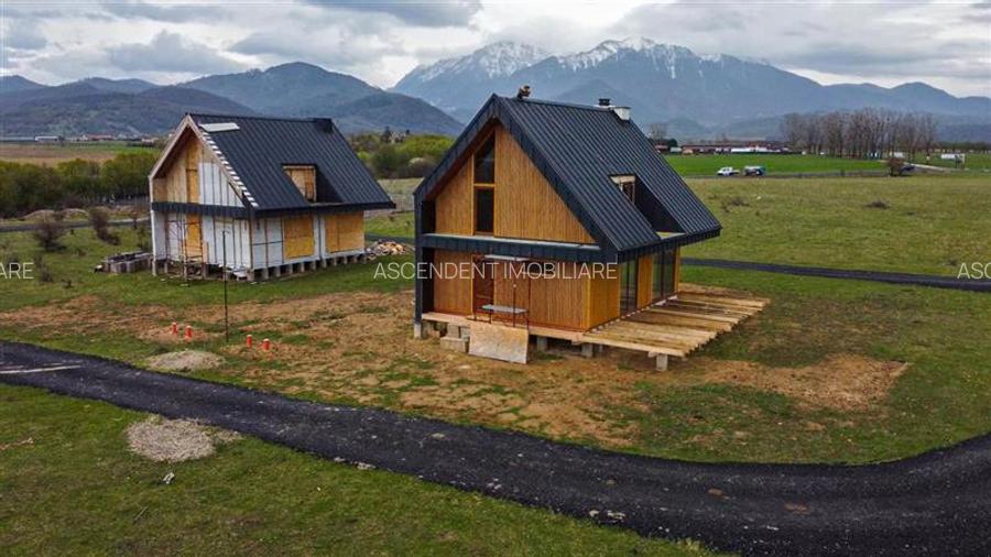 FILM!Casa ergonomica,independenta energetic,123 mp utili,777 mp teren, Rasnov, P - 10