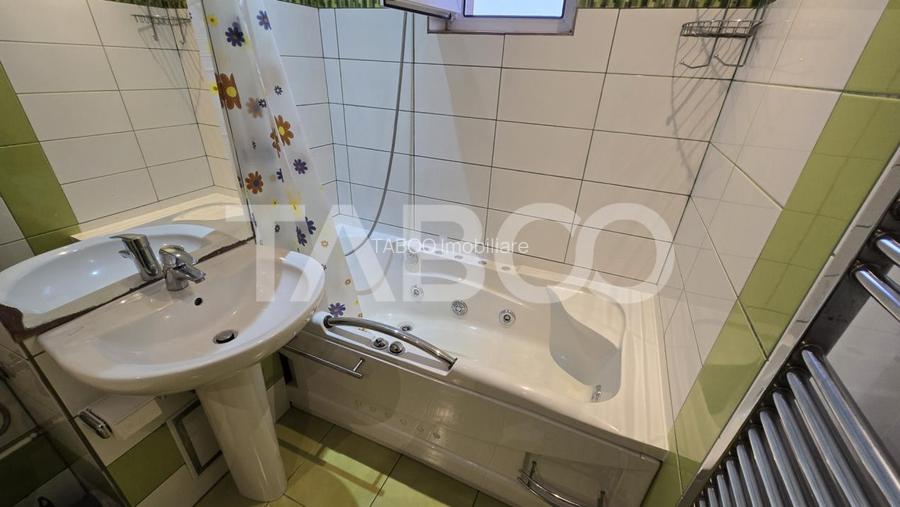 Apartament de inchiriat 3 camere mobilat utilat bloc cu lift Turnisor - 11