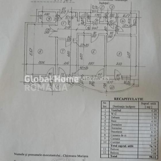 Apartament 3 camere -90 mp |Unirii -Splaiul Unirii-Radu Voda - 20