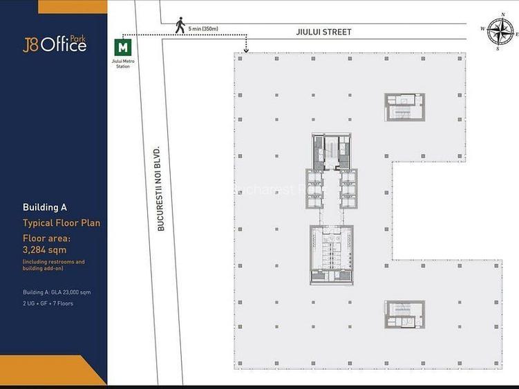 Spatii de Inchiriat - J8 Office Park - Jiului / Piata Presei - Domenii - 2