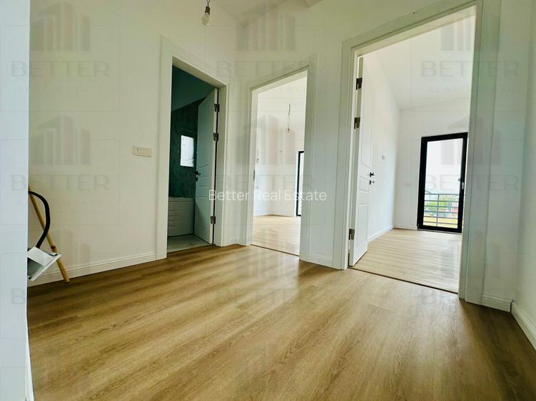 Casă nouă 5 camere, 2 băi, Berceni Ilfov – stradă asfaltată, terasă și beci. - 5