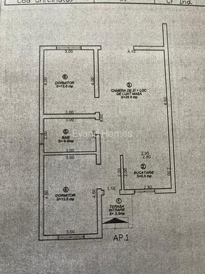 Duplex pe parter cu 3 camere - Zona Valery - Mosnita Noua - 3