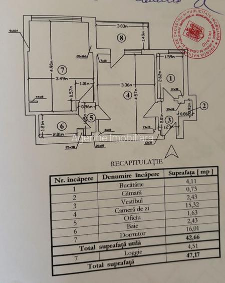 2 Camere vis-a-vis Gara de Nord - Bd. Dinicu Golescu - 16