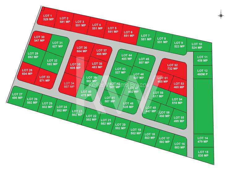 Teren de 627 mp în Hălchiu - utilități - Comision 0% - 14