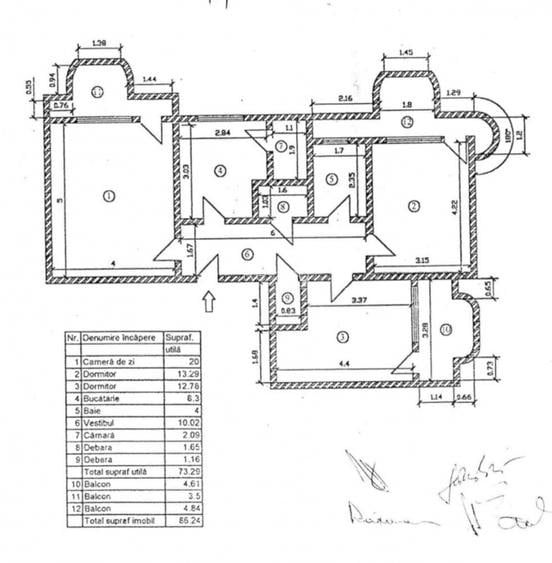 Confort și compartimentare ideală – 3 camere, 86 mp, decomandat, 2 băi - 11