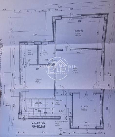 Voluntari-Catedrala, vila 7 camere P+1+M, teren 347mp - 2