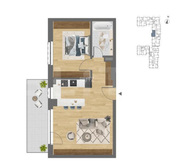COMISION 0 | APARTAMENT 2 CAMERE | ANSAMBLU REZIDENTIAL DE TOP IN CLUJ NAPOCA - 2