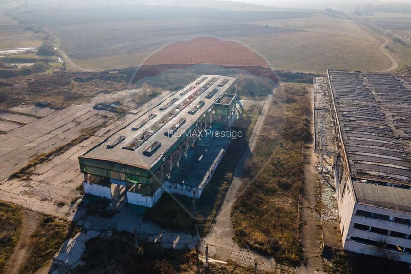 Teren industrial Orastie 13,5 ha cu hale fosta platforma industriala - 7