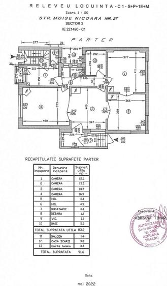 Apartament superb in vila zona Matei Basarab - 11