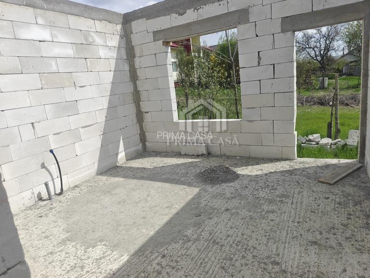 Casa in constructie si teren in Vernesti BZ SC=150mp teren=509mp d=20m - 10