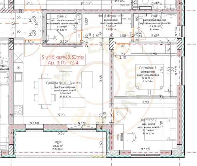 De vânzare apartament 2 camere Smarald City Satu Mare - 3