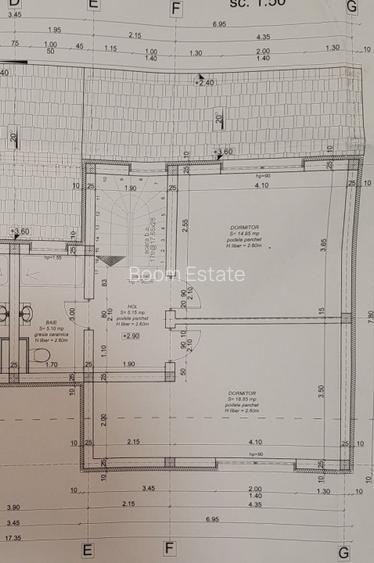 3 CAMERE, DESPARTIT PRIN C.T , SUPRAFATA GENEROASA - 8