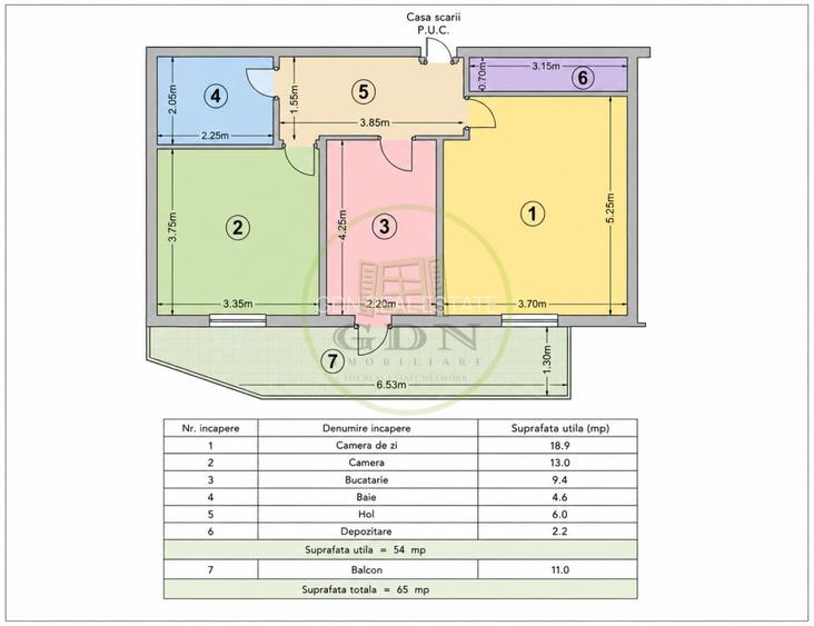 Vând/vânzare apartament 2 camere Tractorul Coresi Brașov Nicolae Labiș - 16