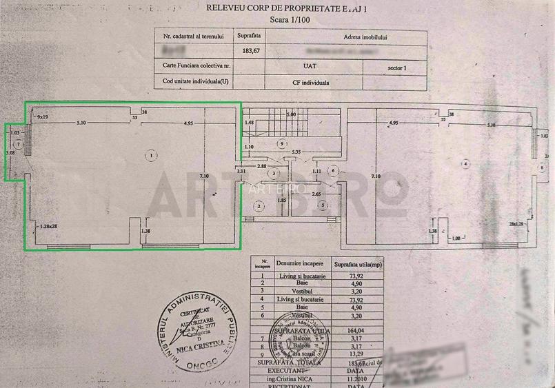 Zero comision, 85mp birou sau activitati cu public, Grivitei, 2'Metrou - 1