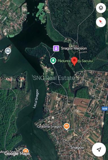 De vanzare teren superb cu deschidere la lacul si padurea Snagov  - 9