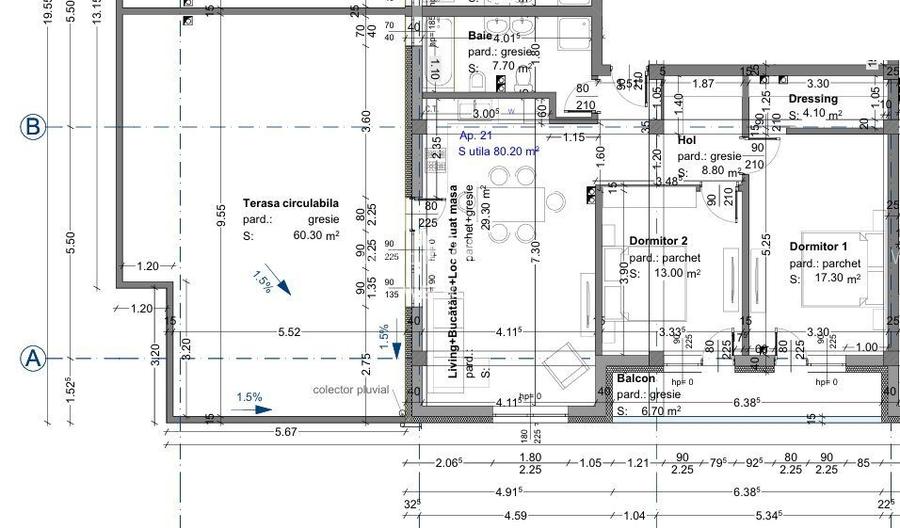 Penthouse, 80 mp utili, Selimbar, Sibiu - 1
