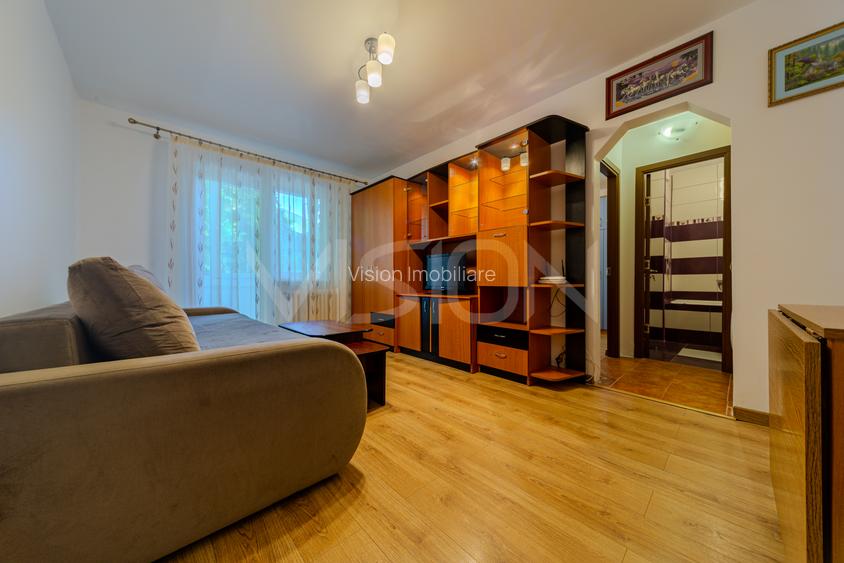 Dormitor + living | 43 mp | balcon închis | Parâng - Mănăștur - 2