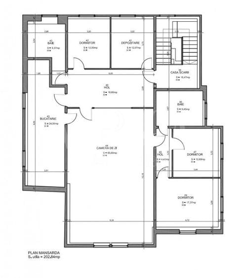 Casa 17 camere de vanzare in Centru, Cluj Napoca - 20