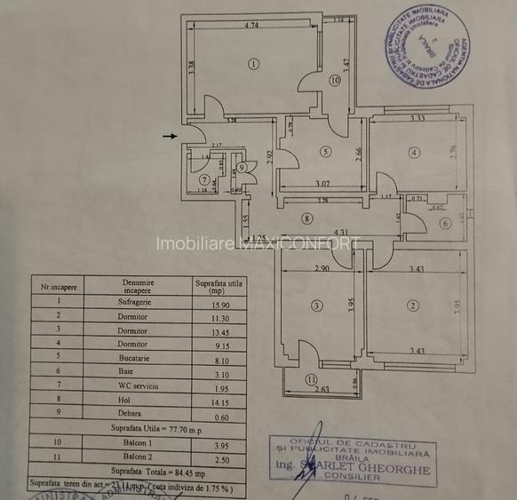 Vanzare 4 camere-Imobiliare MAXICONFORT - 10