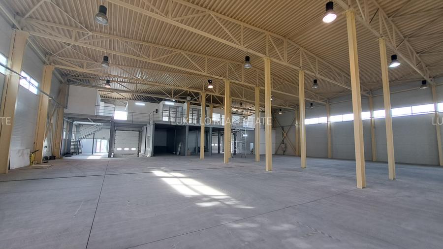 HALA DEPOZITARE CU ETAJ PARTIAL PENTRU BIROURI AMPLASAMENT: OTOPENI - 11