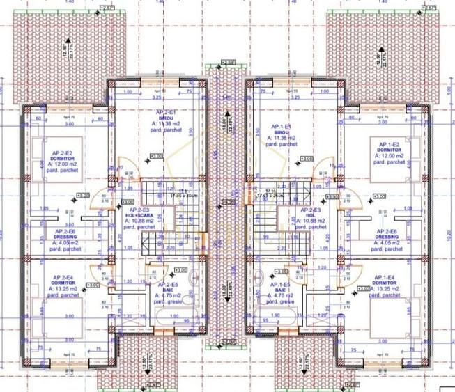 Duplex cu 4 camere despărțit prin camera tehnica | Mosnita Noua - 13