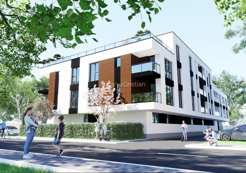 Proiect imobiliar autorizat P+2+3R Popesti Leordeni-Str.Astrelor - 4