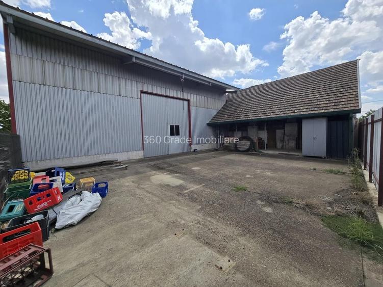 Casă cu hală și anexe Potențial pentru locuință și afacere Biled - 14