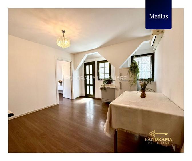 Apartament la etajul 1 cu terasa de 21.5 mp, situat în zona centrală - 11