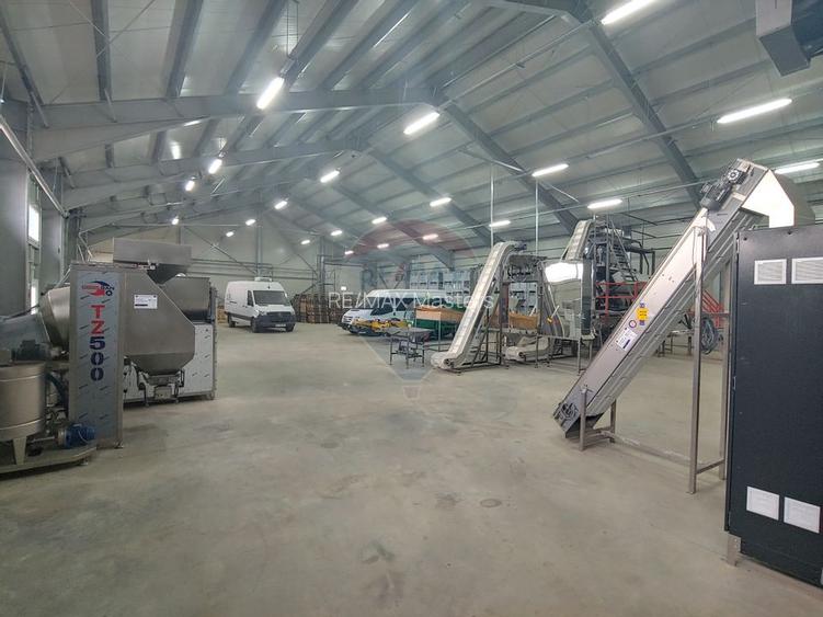 Spațiu industrial-depozit de 1120mp de închiriat în Dumbrăveni, SV - 38