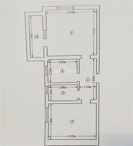 Apartament 2 camere parcare Pacurari - Kaufland - 2