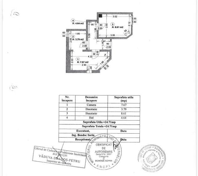 2 camere - centrala termica - et 3 + mansarda - Vasile Lucaciu - 15