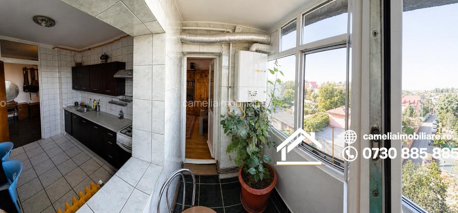 2 camere, centrala, intre metrou Gorjului si Pacii, zona Apusului, decomandat - 9