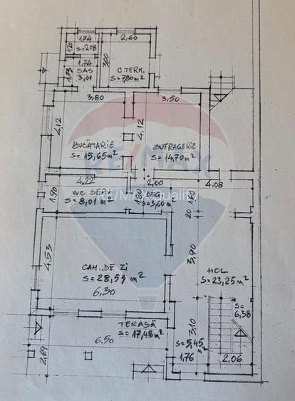Casă / Vilă, 10 cam., Lidl Salaj, multifunctionala - 38